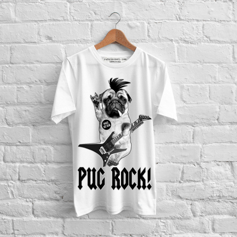 RUDE pug rock man