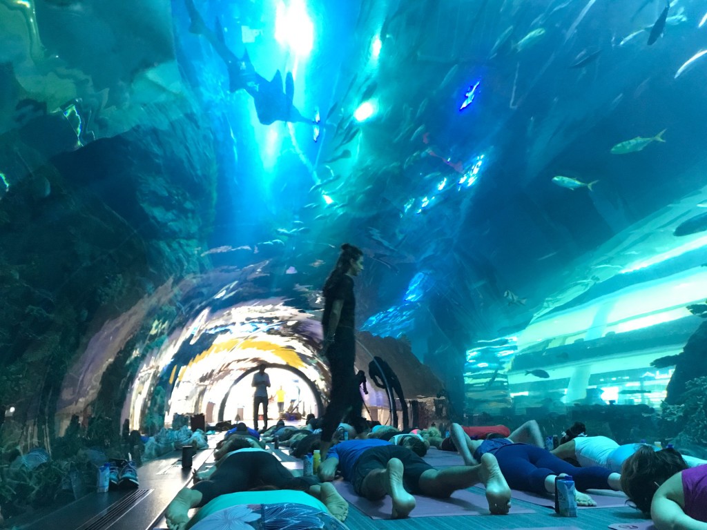 Piloga X Lululemon at The Dubai Mall